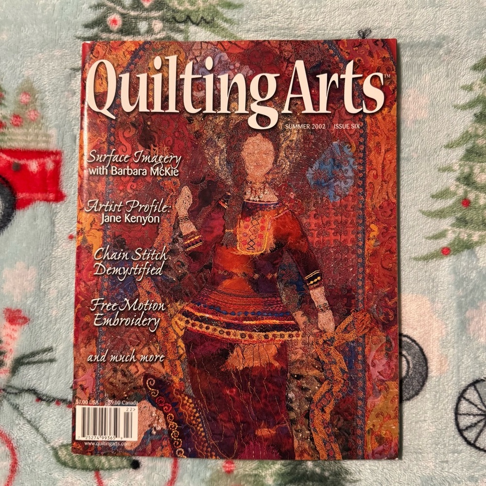 Quilting Arts Magazine Summer 2002‎ VTG Trad Wife Grannycore